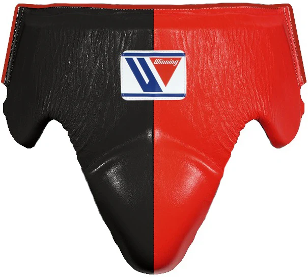 Winning Standard Cut Groin Protector - Black · Red