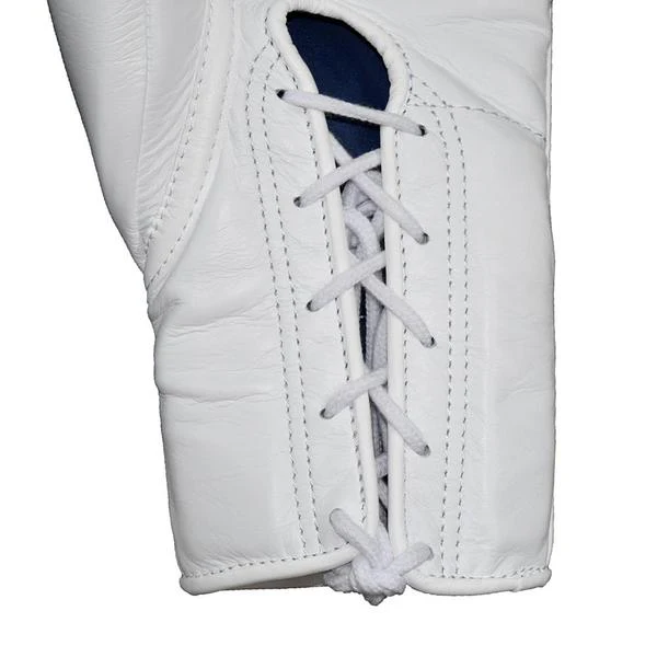 Winning Lace-up Boxing Gloves - White - Image 4