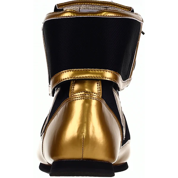 Winning Mid-Cut FOLD Type Boxing Shoes - Black · Gold - Image 4