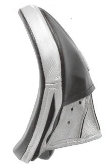 Winning Oval Curved Punch Mitts - Black · Silver - Image 2