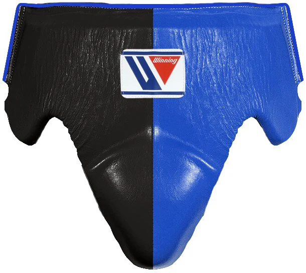 Winning Standard Cut Groin Protector - Black · Blue