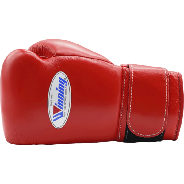 Winning Velcro Boxing Gloves - Red - Image 3